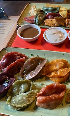   at Momos - Organic Veggie Dumplings in Berlin