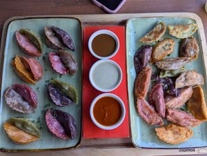 Nom Nom!  at Momos - Organic Veggie Dumplings in Berlin