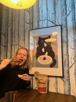 Nice decor!  at Momos - Organic Veggie Dumplings in Berlin