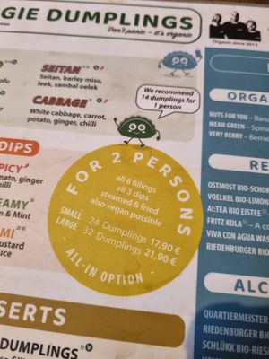  at Momos - Organic Veggie Dumplings in Berlin