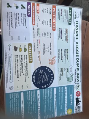   at Momos - Organic Veggie Dumplings in Berlin