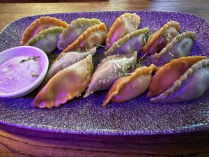   at Momos - Organic Veggie Dumplings in Berlin