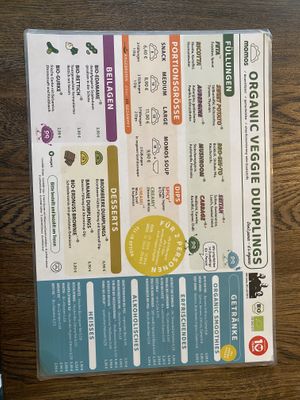   at Momos - Organic Veggie Dumplings in Berlin