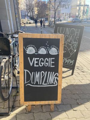   at Momos - Organic Veggie Dumplings in Berlin