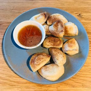 Sweet Momos. at Momos - Organic Veggie Dumplings in Berlin