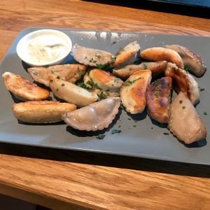 Vegan dumplimgs at Momos - Organic Veggie Dumplings in Berlin