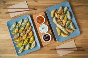 large momos experience at Momos - Organic Veggie Dumplings in Berlin