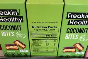 Vegan coconut bites  at AUH - Costa Coffee - TA in Abu Dhabi