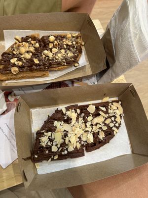 Waffles   at Sacred Cacao in Gianyar