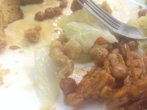 Hairs in food! at Usagi Vegetarian Restaurant in Kota Kinabalu