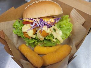  at Fu Xin Yuan - 這素漢堡 in New Taipei City