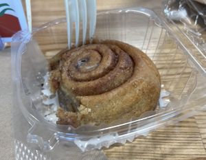 Cinnamon roll  at Soleil Bakery at Shady Oaks in Ocala