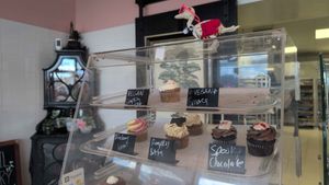 Display case at Soleil Bakery at Shady Oaks in Ocala
