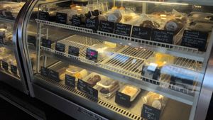 Display case at Soleil Bakery at Shady Oaks in Ocala