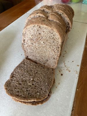 Delicious bread at Kofkewe in Cochrane