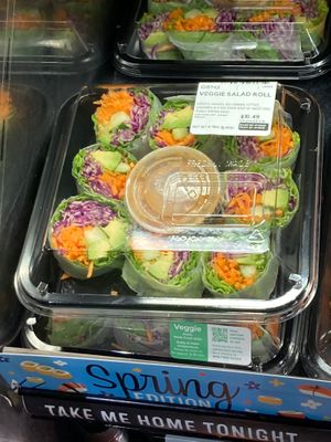 Salad rolls at Genji - North Bethesda in North Bethesda