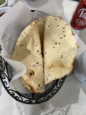 papdum (was given free for the table)  at Royal Spice Indian Restaurant in Millville