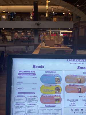   at Oakberry Acai in Bangkok