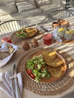   at Ethos Vegan Retreat in Santorini