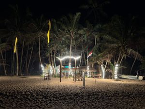 Ready for the you, romantic dinner at the beach at Terick's Sea Garden Restaurant & Bar in Induruwa