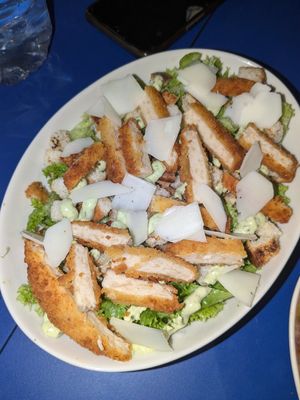 Ceasar salad at Eden Jaxx - Illum in Copenhagen