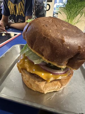 Beyond burger   at Eden Jaxx - Illum in Copenhagen