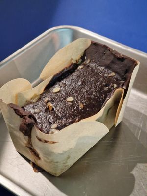 Banana and chocolate cake at Eden Jaxx - Illum in Copenhagen