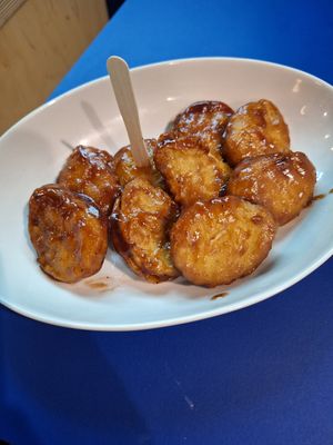 Bbq nuggets #Veganuary at Eden Jaxx - Illum in Copenhagen