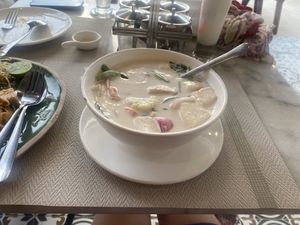 Coconut soup   at Plearn Koh Chang in Koh Chang