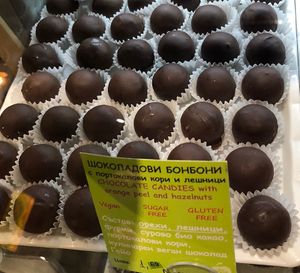 Chocolate orange and hazelnut   at So Fresh Vitoshka in Sofia