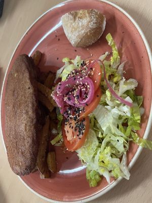Cachopo #Veganuary at La Galla Tasca Vegana in Barcelona