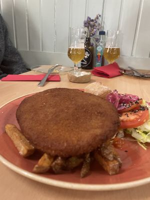 Cachopo #Veganuary at La Galla Tasca Vegana in Barcelona