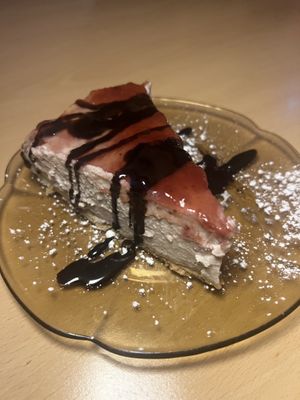 Cheesecake vegano casei  at La Galla Tasca Vegana in Barcelona