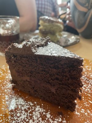 Choco  at La Galla Tasca Vegana in Barcelona