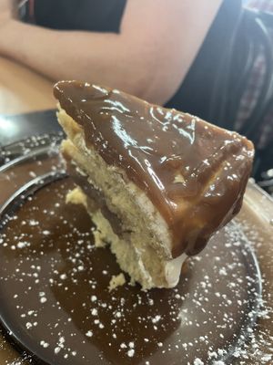 Dulce de leche   at La Galla Tasca Vegana in Barcelona