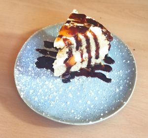 Tarta de dulce de leche at La Galla Tasca Vegana in Barcelona