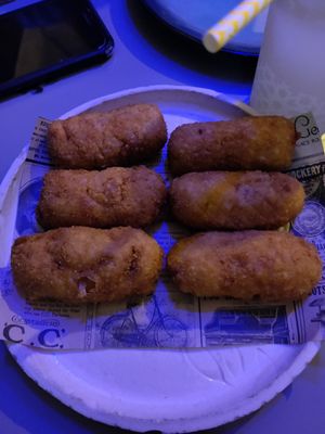 Croquetas at La Galla Tasca Vegana in Barcelona