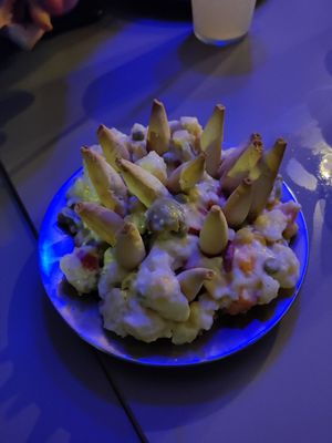 Ensaladilla rusa at La Galla Tasca Vegana in Barcelona