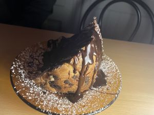 Pannetone  at La Galla Tasca Vegana in Barcelona