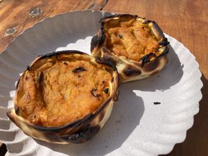 Vegan empanada  at Lo del Manu in El Chalten