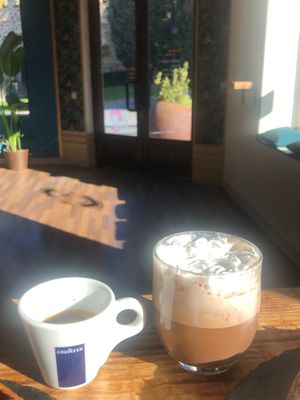 Espresso y Mokacino especialísimos  at NaturalMente - Italian Coffee Shop in Toledo