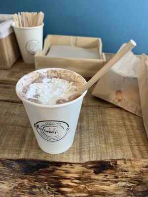 Mocaccino (con nata negana!)  at NaturalMente - Italian Coffee Shop in Toledo