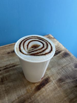 Latte de caramel  at NaturalMente - Italian Coffee Shop in Toledo