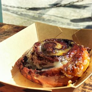Cinnamon Roll at NaturalMente - Italian Coffee Shop in Toledo