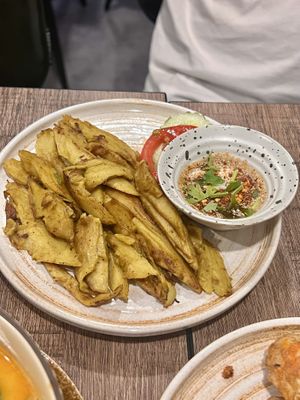 Chicken sticks   at PLANT Passion in Bangkok