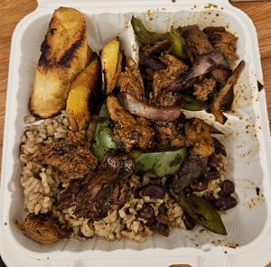 Jerk seitan at The Power Plant Kitchen in Jersey City
