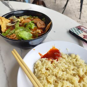 Flavorful BKT at Jiu Hua Vegetarian Stall - 九华 in Malacca