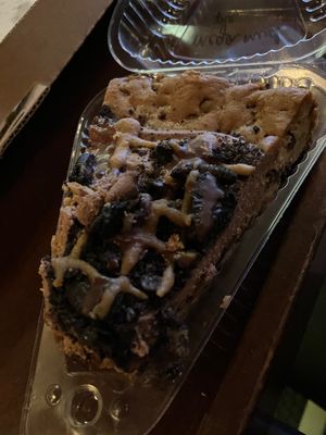 Cookie crust mega mud pie at Kitchen 17 in Chicago