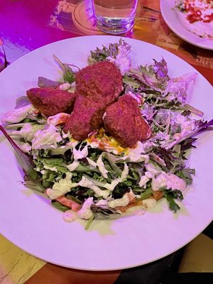 Buffalo Chik’n Salad  at Kitchen 17 in Chicago