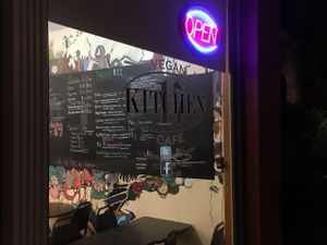 Kitchen 17 front window at Kitchen 17 in Chicago